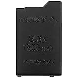 Ostent Substituição De Bateria Recarregável De íon De Lítio 1800mah 3,6v Para Console Sony Psp 1000 Psp-110