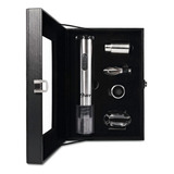 Oster Kit Para Vinhos Inspire Inox Abridor Elétrico Prata