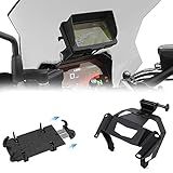 OTILLI Para BMW R1250R R 1250 R Acessórios De Motocicleta Suporte De Telefone GPS Navigator Placa Suporte USB