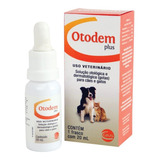 Otodem Plus 20ml Solução Otológica E Dermatológica Ceva