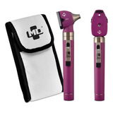 Otoscópio Oftalmoscópio Led Omni 3000 Roxo Md