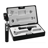 Otoscópio Pocket 2 5v Omni 3000 Estojo Luxo lâmpada Ss Md