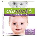 Otostick Baby Corretor De Orelha Saliente Discreto De 8 Unidades Para Bebês Com Touca De Bebê Itens De Suporte De Orelha Para Bebês Para Correção De Orelhas Grandes A Partir De 3 Meses