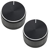OTOTEC 2 Maçanetas De Rádio D Hole 20 X 13 Mm Meio Eixo Tipo D 39109M68K00 Botão De Controle De Volume Do Rádio Do Carro Compatível Com Suzuki Alto