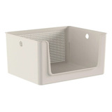 Ou Cfw1000bgf Cesto Flow Com Abertura Frontal 16 Litros Bege