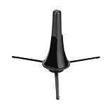 OUCRIY Suporte Para Clarinete Foldg Hercules 40 × 20 × 20 Cm Destacável Dobrável Para Clarinete Acessório Para Tripé