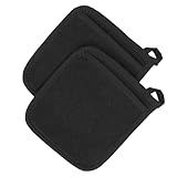 OUNONA 2 Pares Luvas Anti Queimaduras Luvas Isoladas Luvas De Alta Temperatura Luvas De Forno Luvas De Cozimento Luvas De Silicone Tapete De Mesa Forno De Micro Ondas Algodão