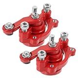 OUNONA 2 Unidades Pinça De Freio Pastilhas De Freio Substituição De Peças Para Scooter A Gás Peças De Reposição Para Scooter A Gás Kit Pinças De Freio Dianteiro E Traseiro Lambreta Suíte