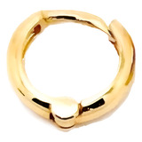 Ouro 18k Piercing Tragus Cartilagem Argola Fecho Trava Clip