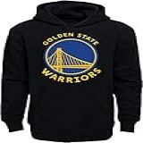 Outerstuff Moletom Com Capuz NBA Youth 8-20 Team Color Primary Logo Pullover Fleece- Golden State Warriors Preto Alternativo- 8