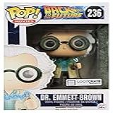 Outubro De 2015 Viagem No Tempo Exclusivo Funko Pop 236 Estatueta De Volta Para O Futuro Dr Emmet Brown