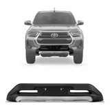 Overbumper Dianteiro Front Bumper Hilux Preto Prata 2023