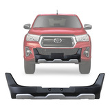 Overbumper Nova Hilux 2019 2020 Front Bumper Preto Prata