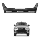 Overbumper Toyota Hilux 2019 2020 Front Bumper Preto Prata