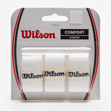 Overgrip Wilson Pro Comfort Cartela C/3- Branco- R. Federer