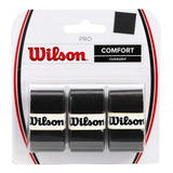 Overgrip Wilson Pro Comfort Cartela C 3 Preto R Federer
