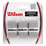 Overgrip Wilson Profile C 3 Unidades Cinza