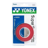 Overgrip Yonex Super Grap Vermelho 3 Unidades