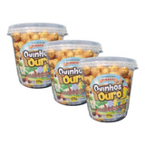 Ovinho Chocolate Dourado Ouro Ki Kakau C 75u 3 Potes