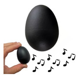 Ovinho Colorido Ganzá Chocalho Percussão Egg