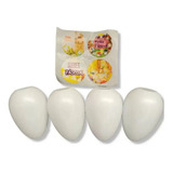 Ovinhos Casquinha De Plástico Páscoa Decoração Kit C 16