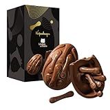 Ovo De Páscoa Língua De Gato Ao Leite 276G Presente Amigos Namorado Famíllia Chocolate Premium