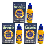 Ovos De Artêmia Sem Casca Peixes Alevinos Maramar 20ml 3 Un