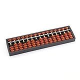 Owfeel Mini 15 Colunas Plásticas Abacus Soroban Aritmética Matemática Ferramenta Educativa De Cálculo