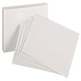 Oxford Cartões De índice Em Branco- 10 X 15 Cm- Branco- 100 Por Pacote -40156-SP-