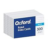 Oxford Cartões De índice Pautados