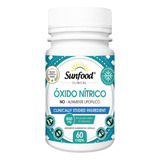 Óxido Nítrico 800mg 60caps Sunfood Monóxido De Nitrogênio