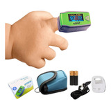 Oxímetro Pediátrico Infantil De Dedo Oled Digital Gtech