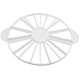 OZXNO Marcador De Porção De Bolo 10 Ou 12 Fatias Divisor Redondo Para Bolo E Torta Divisor De Fatiador De Bolo De Dupla Face Para Pastelaria