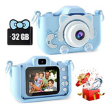 P Brinquedo De Câmera Digital Infantil X5s Cartoon Com Capa