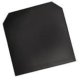 Pá De Pingue Pongue Borracha Com Esponja Raquete De Tênis De Mesa Substituição De Borracha Para Adultos Crianças Treinamento Iniciante Preto 