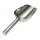 Pá Para Gelo Inox Pegador Grande Para Balde De Gelo   Clink