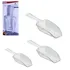 Pa Pegador De Gelo De Acrilico Multiuso Kit Com 3 Pecas Pmg Cor Branco