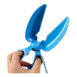 Pá Tesoura Coletora Higiênica Scissor Scooper Cão pet Cor Azul