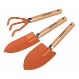 Pá Tramontina Aço Para Jardim E Horta Kit Jardinagem 3 Peças