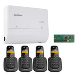 Pabx Modulare Intelbras 2 Tr 4 Ramais Sem Fio Dect E Disa