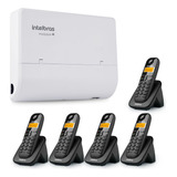 Pabx Modulare Intelbras 4 Tr 4 Ramais 5 Sem Fio Dect E Disa