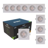 Pack 10 Spots Led 7w Embutir