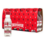Pack 12un Miniatura Beefeater Gin London Dry Inglês 50ml