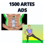 Pack 1400 Artes Para Anúncios Ads