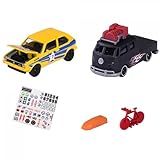 Pack 2 Miniaturas 1 64 Set Racing Volkswagen The Originals Majorette