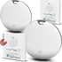 Pack 2 Tag Moeda Rastreamento Encontrar Perdido App Faaftag Cor Perdido Roubo Furto Tracker Buscar Faaftech Localizar Rastrear Celular Geolocalizador
