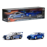Pack 2 Velozes E Furiosos Nissan Skyline Gt r Brian 1 32