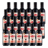 Pack 24 Un Mini Vinho Tinto Suave Quinta Do Morgado 245ml