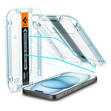 Pack 2x Pelicula Ezfit Spigen Glastr