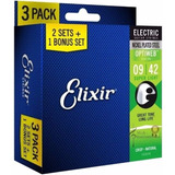 Pack 3 Encordoamento Elixir